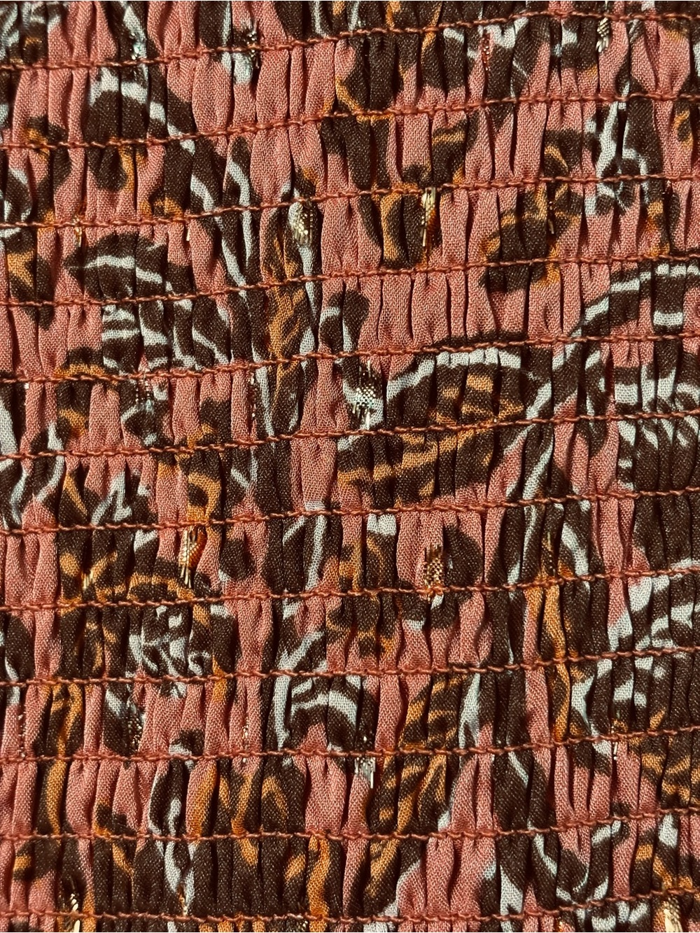 EUC Boden Paisley Tiered Smocked Maxi Dress with pockets Size 16/18 - Picture 5 of 13
